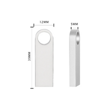 Load image into Gallery viewer, Personalised Custom Metal USB Memory Stick 8 -128GB
