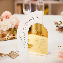 Load image into Gallery viewer, Personalised Audio Guestbook Wedding Sign
