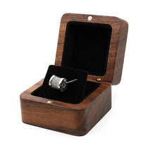 Load image into Gallery viewer, Personalised Necklace Box - Pendant Jewellery Walnut Gift Box
