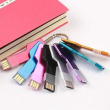 Lade das Bild in den Galerie-Viewer, Personalised Metal Key USB Flash Drive Stick Custom Logo 8GB - 64GB
