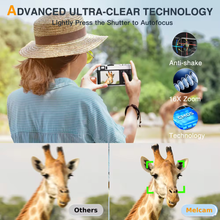 Load image into Gallery viewer, 4K Digital Camera With Auto Focus - Vlogging, Youtube
