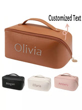 Charger l&#39;image dans la galerie, Personalised Embroidered Makeup Cosmetic Wash Bag
