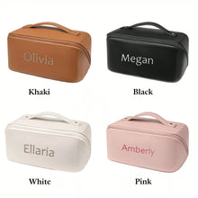 Charger l&#39;image dans la galerie, Personalised Embroidered Makeup Cosmetic Wash Bag
