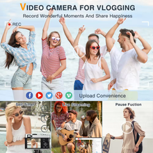 Lade das Bild in den Galerie-Viewer, 4K Digital Camera With Auto Focus - Vlogging, Youtube
