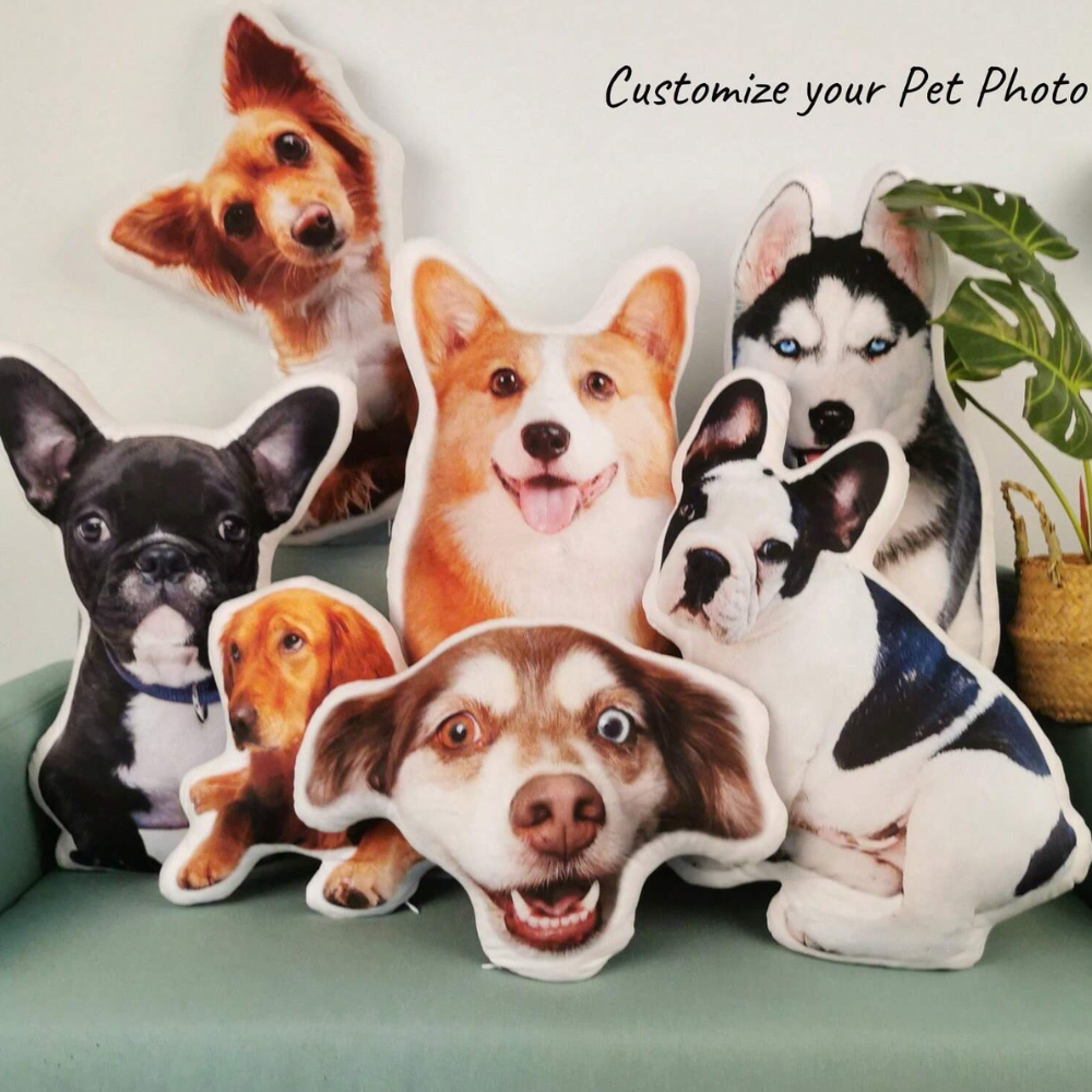 Custom Pet Photo 3D Cushion