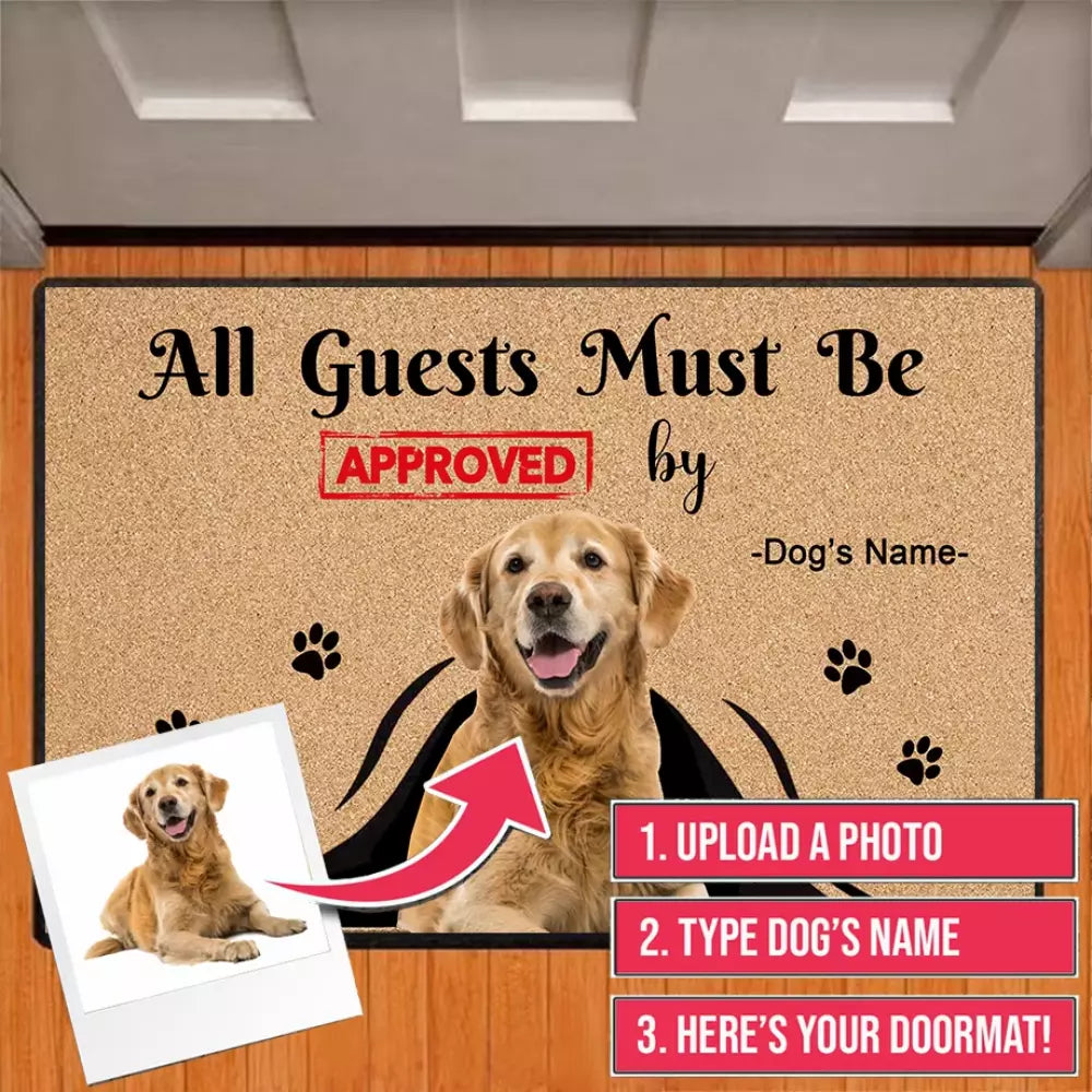 Personalised Pet Photo Welcome Doormat