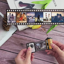 Load and play video in Gallery viewer, Retro Photo Film Camera Reel Roll Custom Keychain
