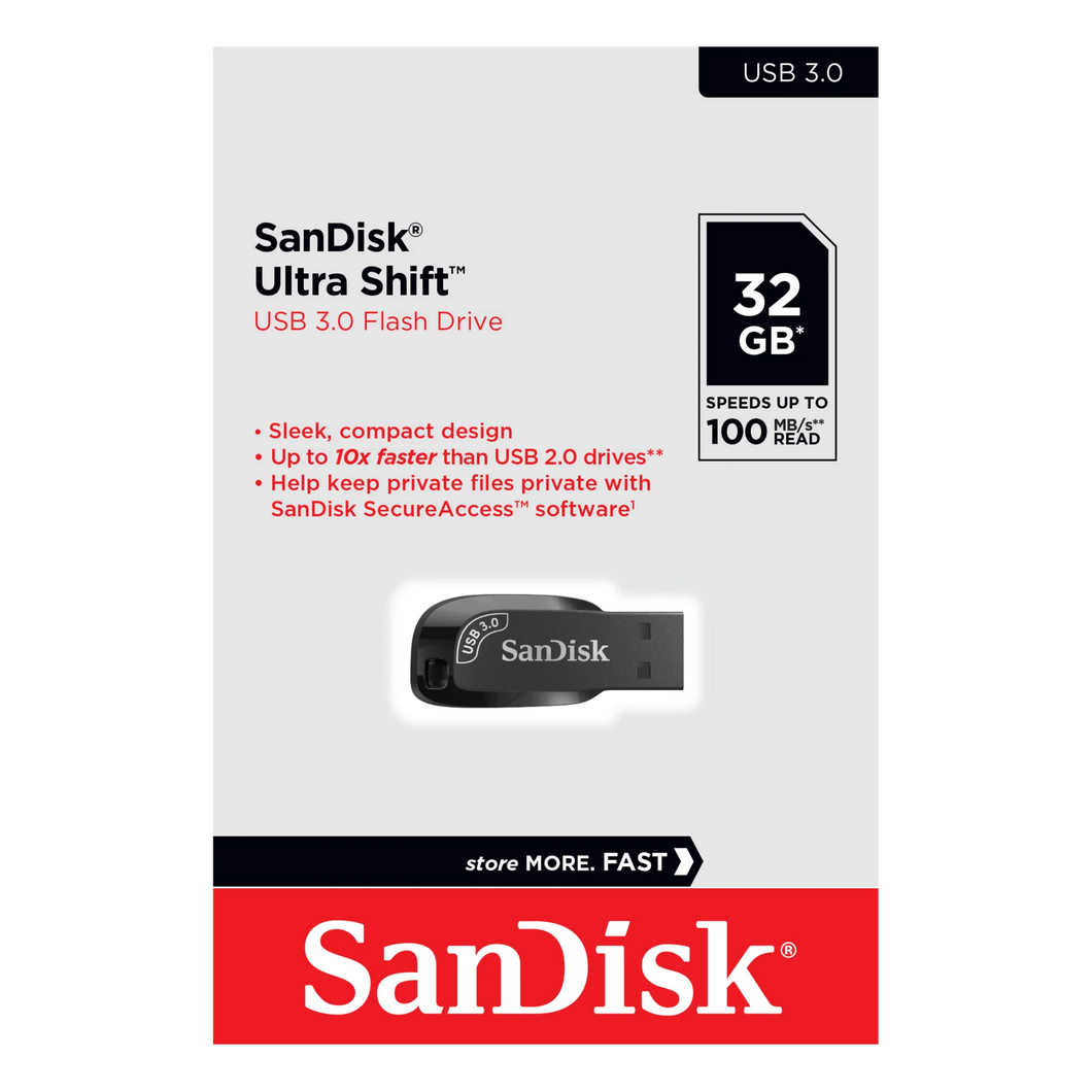 SanDisk Ultra Shift USB 3.0 Drive CZ410