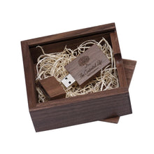 Load image into Gallery viewer, Personalised Block USB With Square Gift Box 4GB-64GB - Etchoo
