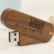 Load image into Gallery viewer, Personalised Folding Rotatable USB Flash Drive 4GB - 64GB - Etchoo
